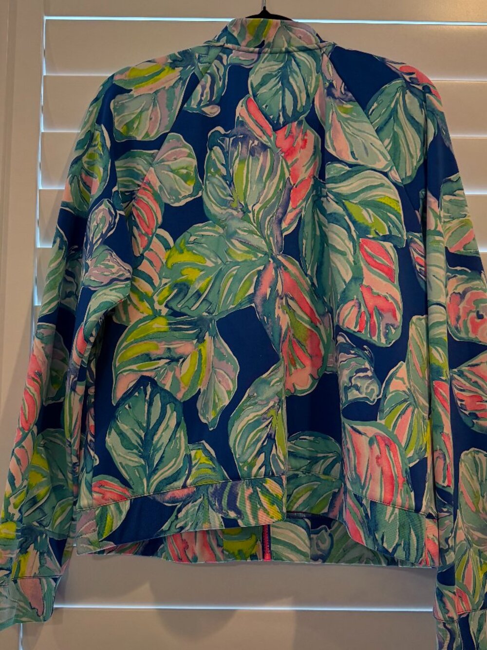 Lilly Pulitzer - XL - Luxletic - Multi Color - Bomber Jacket - GUC - RARE - Picture 2 of 4